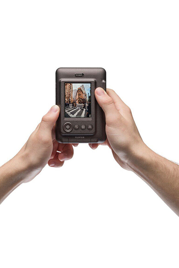 كاميرا INSTAX Mini LIPLAY الفورية الهجينة - (برونزي غامق) - 7
