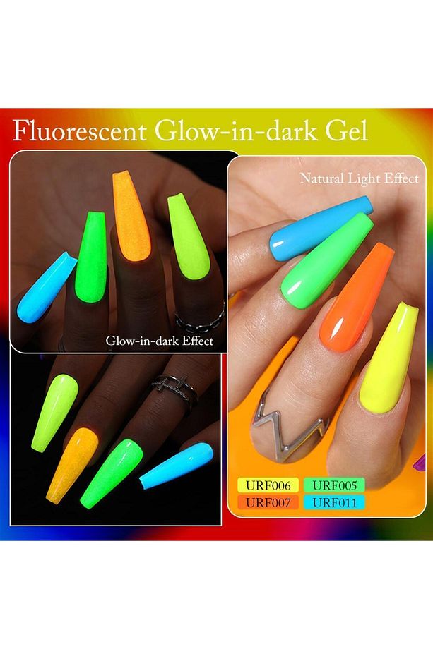 7.5 ml Floresan - Fosforlu Kalıcı Oje Urf007 (54126) - 6