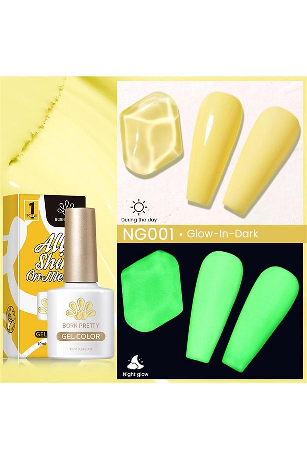 10 ml Fosforlu (LUMİNOUS) Kalıcı Oje Ng001 (55949) - 1
