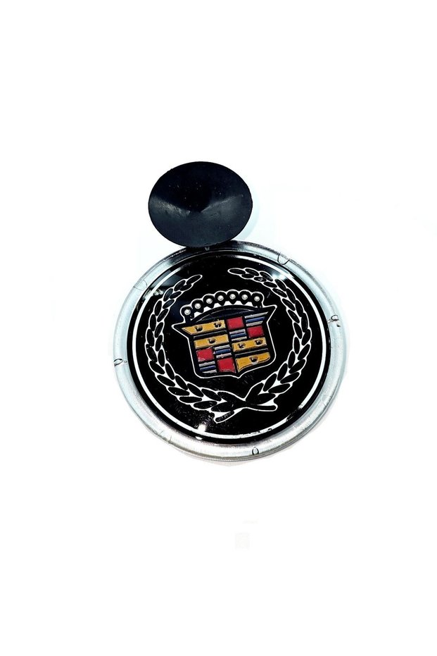 Black Suction Cup Picture Holder - Cadillac Arma Glass Ornament Special for Labellers