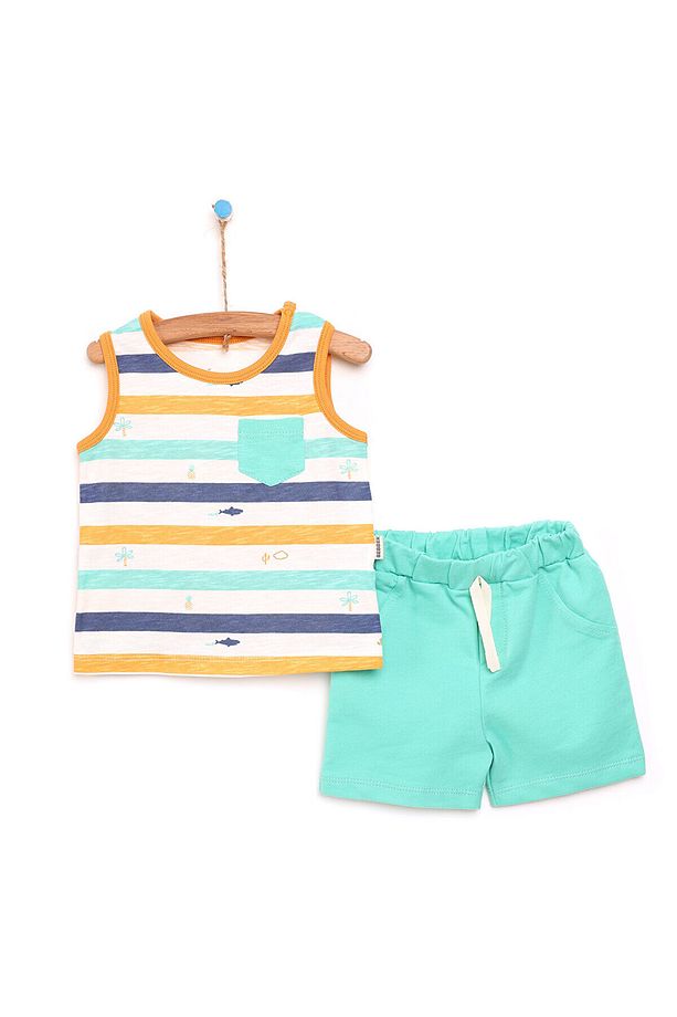 Baby Shark Atlet-Şort Erkek Bebek - 1