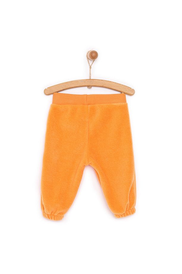 HelloBaby Kız Bebek Polar Pantolon Lastikli Paça - 2