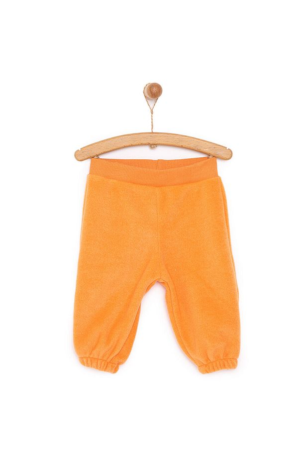HelloBaby Kız Bebek Polar Pantolon Lastikli Paça - 1