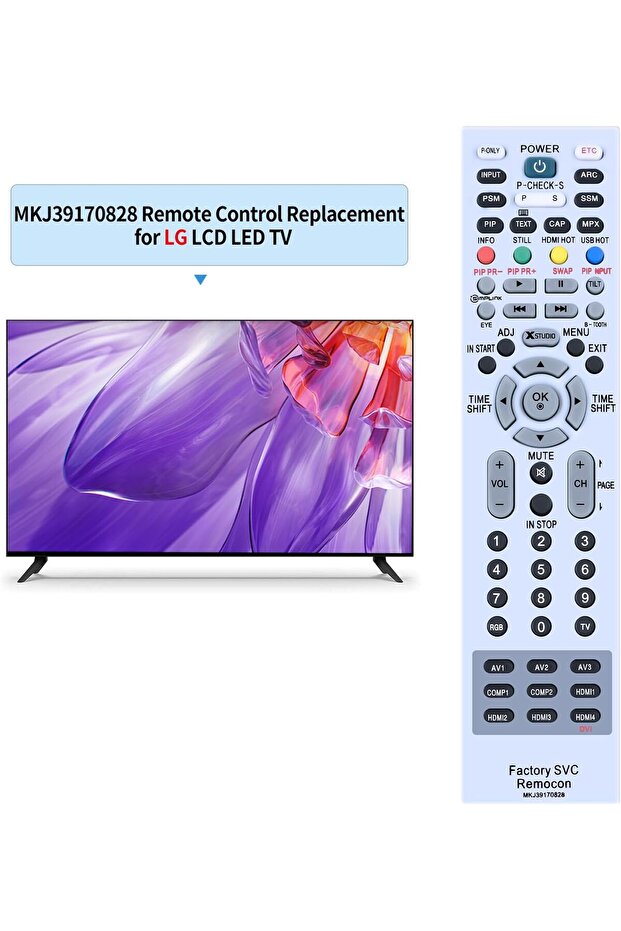 Ac Remote Control Wear Resistant Universal Replacement For Midea Bgef Rg57A2 For Bge Rg52A2 For Bge - 4