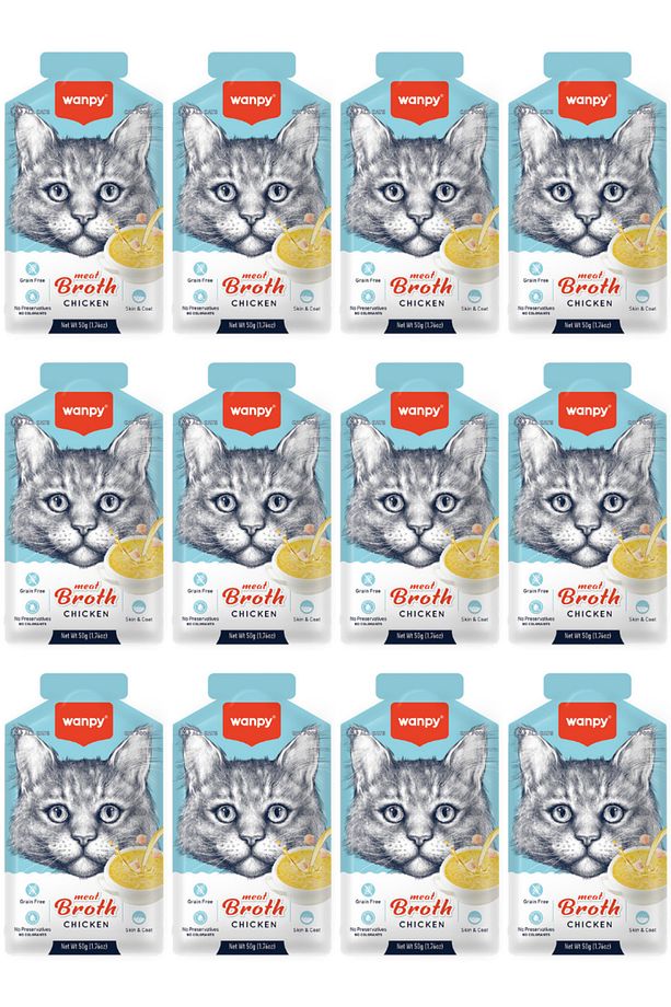 Tavuklu Tahılsız Kedi Çorbası 50gr - 12 Adet - 1