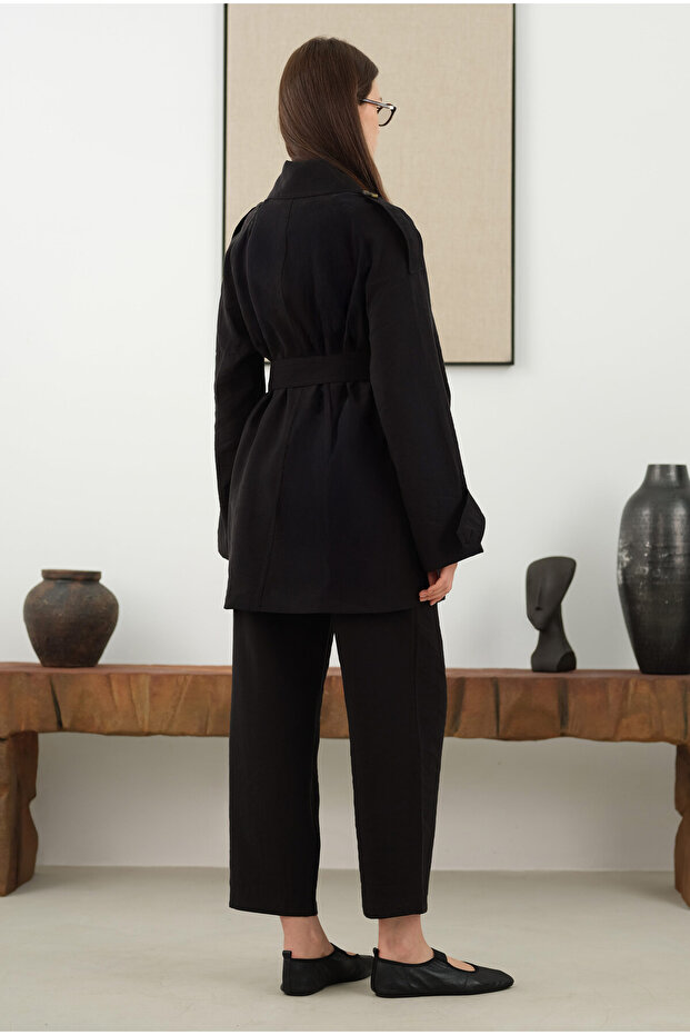 Modal Pantolon Siyah - 3