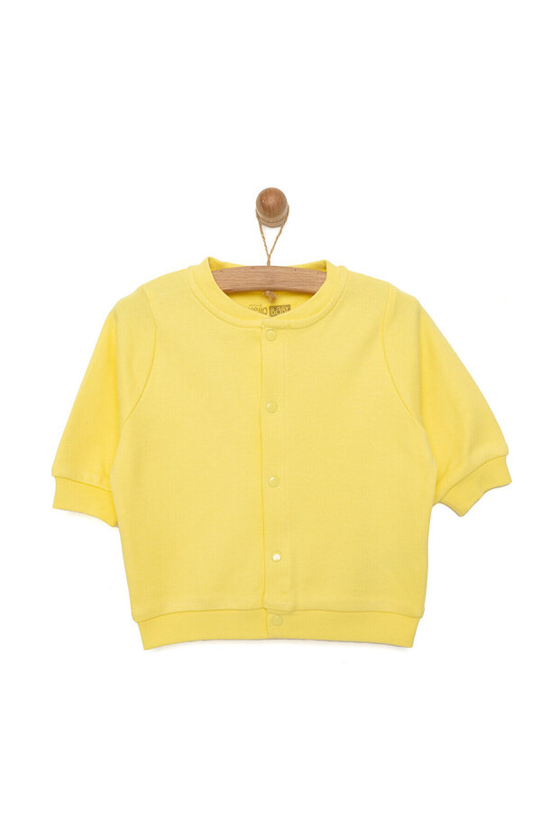 HelloBaby Basic Ribanalı Hırka Kız Bebek - 1