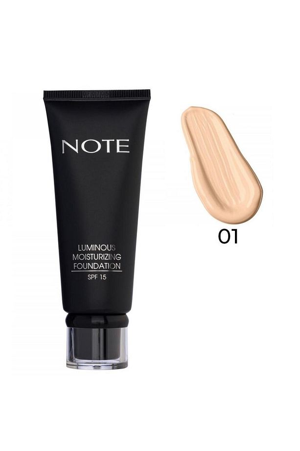Note Luminous Moisturizing Fondöten 01 Beige 30ml - 1