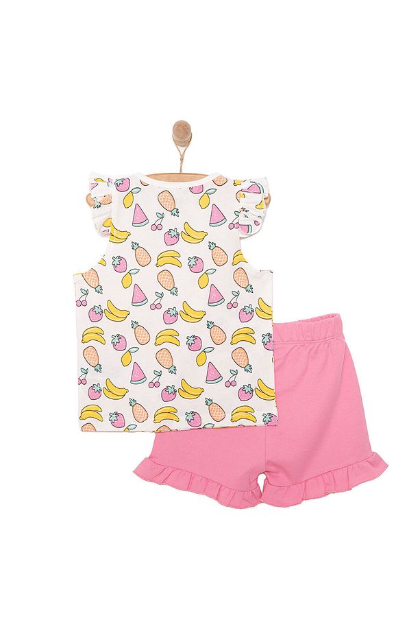 HelloBaby Basic Kız Meyve Desenli Atlet-Şort Kız Bebek - 2
