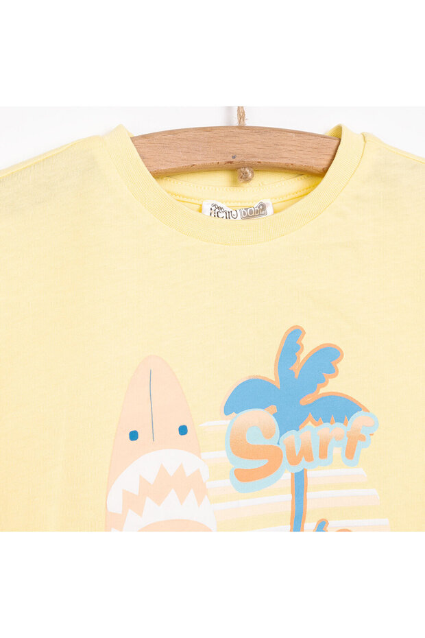 HelloBaby Crocodile Erkek Tshirt Erkek Bebek - 3