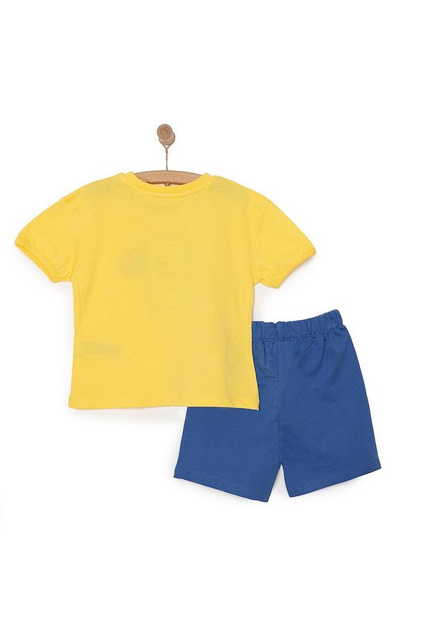 HelloBaby Motto Boy Erkek Tshirt-Şort Erkek Bebek - 3