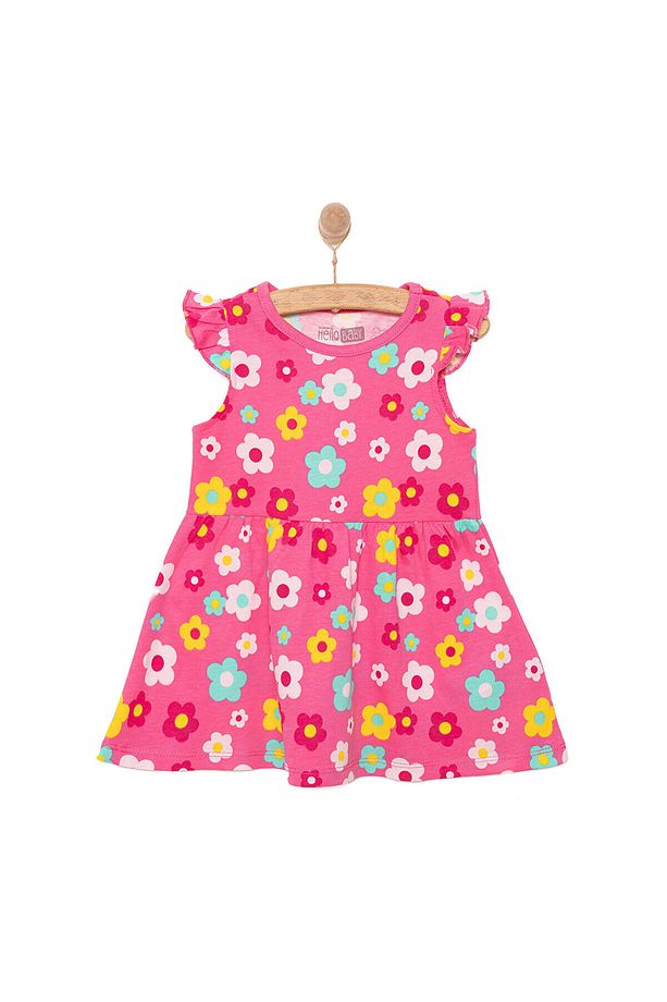 HelloBaby Basic Kız Papatya Desenli Elbise Kız Bebek - 1