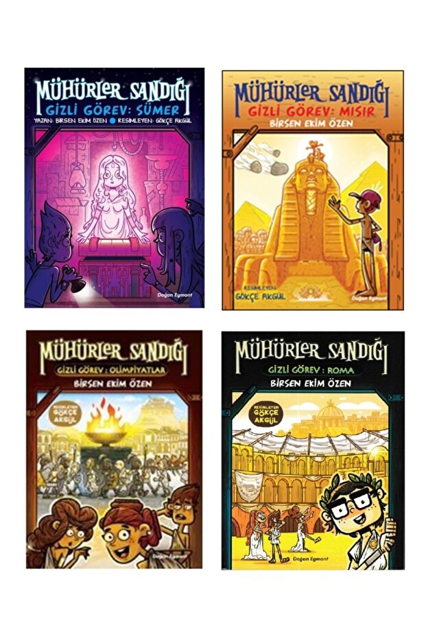 Birsen Ekim Özen Mühürler Sandığı Seti (4 Kitap)