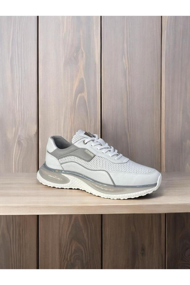 Men's Rubber Sole Genuine Leather Lace-Up Orthopedic Daily Comfortable Shoes