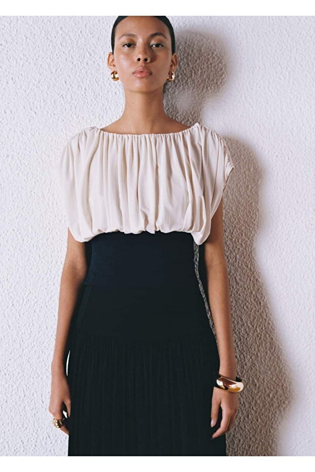 Kombine drape bluz - 8