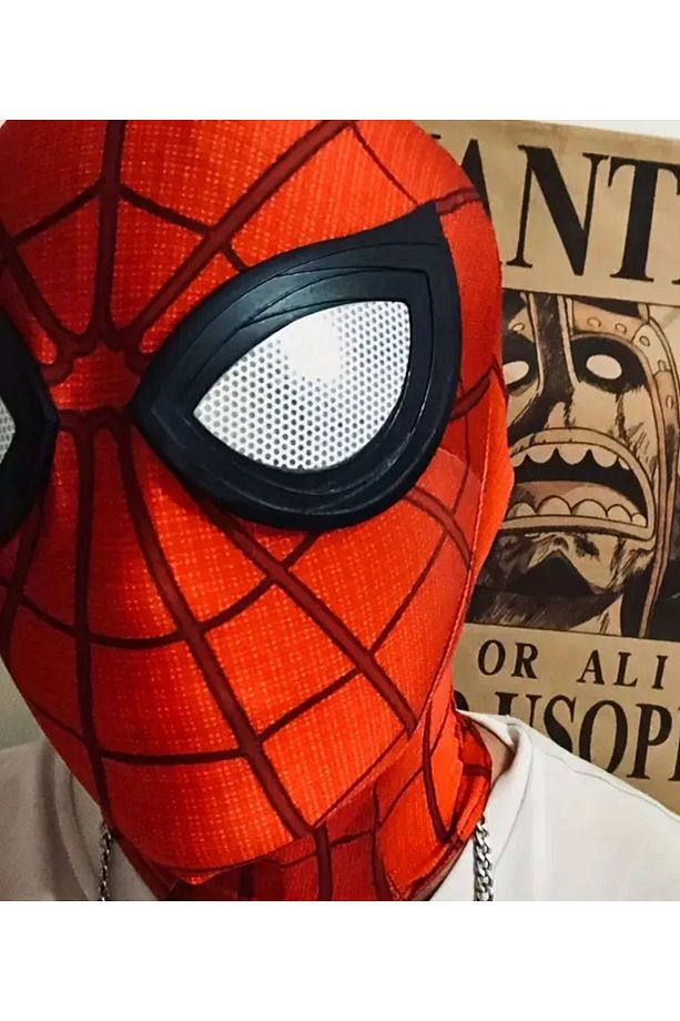 Örümcek Adam Maskesi Yüksek Kaliteli Cosplay - 2