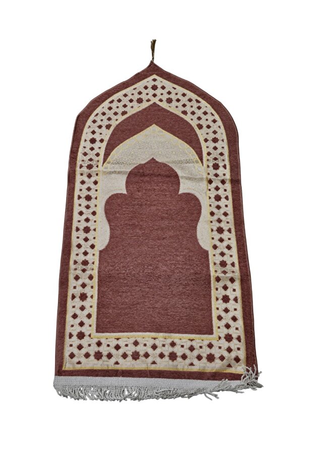 سجادة صلاة للأطفال بتصميم إسلامي مبطنة، سجادة صلاة ناعمة ومريحة 50×100 سم