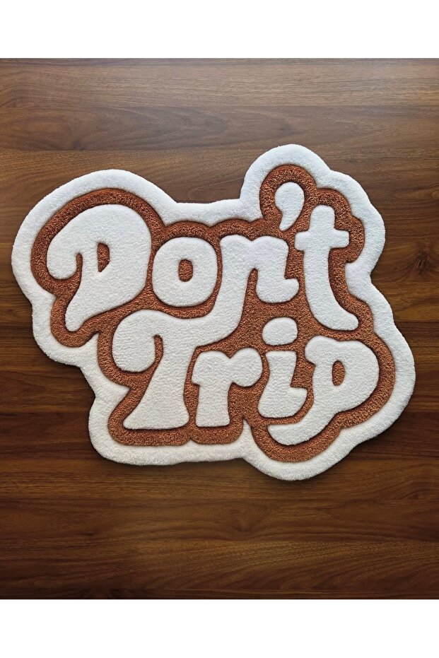 El Yapımı “donttrip” Tufting Halı - 2