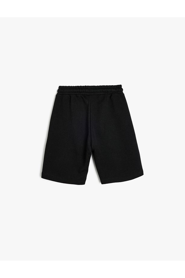 Basic Şort Beli Bağlamalı Cepli - 2