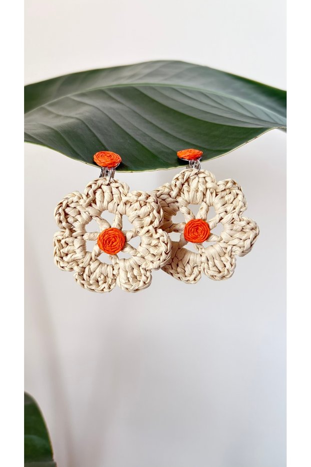 Dennis'M Handmade Floral Earrings – Special for Plus Days