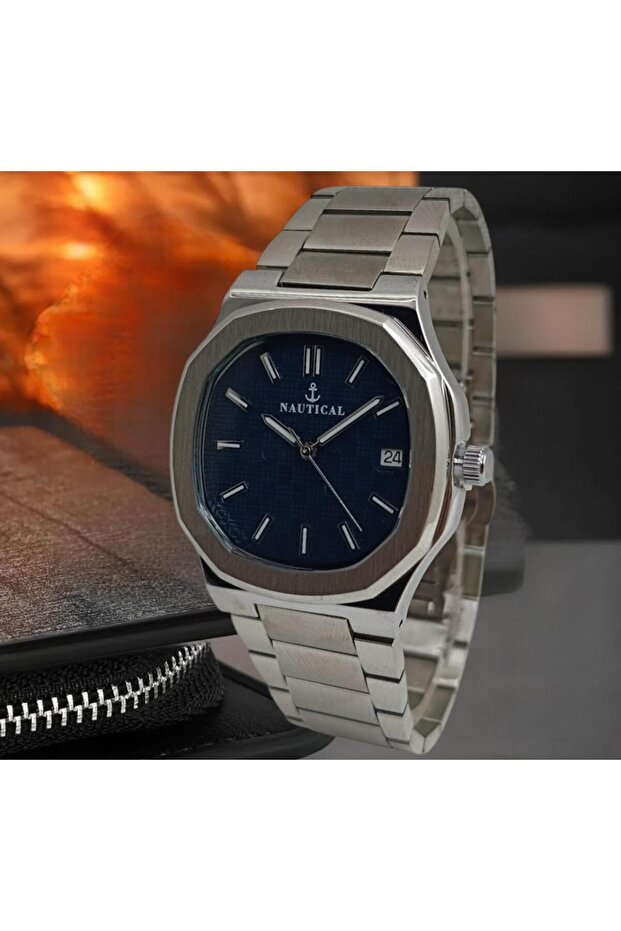 Takvimli Çelik Erkek Kol Saati - 1