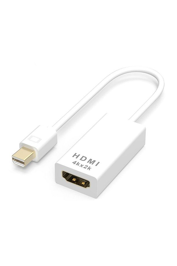 Mini DisplayPort to HDMI Adapter 4K Yüksek Hız 4Kx2K Mini DisplayPort (Thunderbolt) to HDMI Çevirici - 1