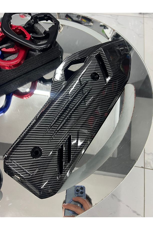 PCX KARBON EGZOZ KAPAĞI VE HCU - 2