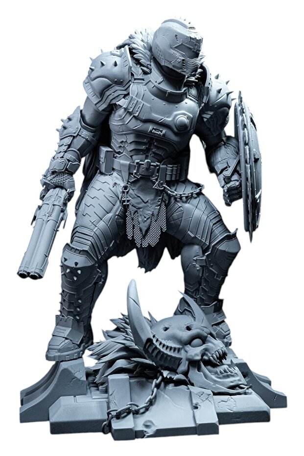 Premium Doomguy Figürü | DOOM: The Dark Ages Koleksiyonu - 3
