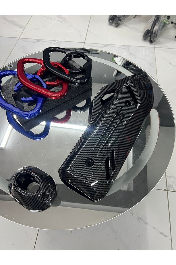 PCX KARBON EGZOZ KAPAĞI VE HCU - 1