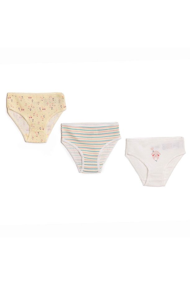 HelloBaby Hello Baby 3'lü Slip Külot Kız Bebek - 1