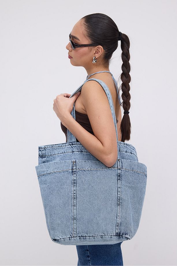 Cepli Kot Tote Çanta Ç110-G8 - 1