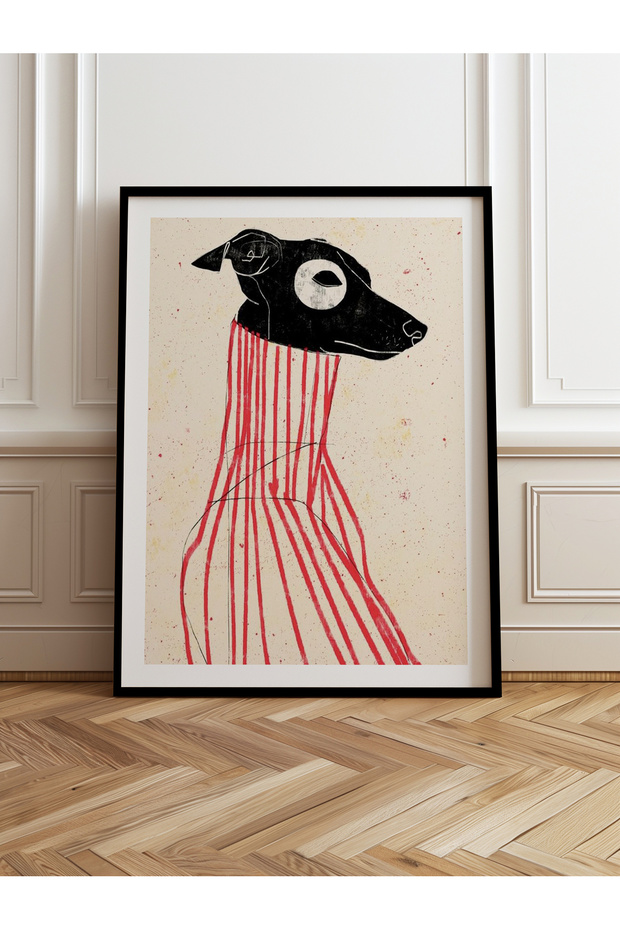 Single Wooden Framed Painting One Piece Poster Painting Tk/1040