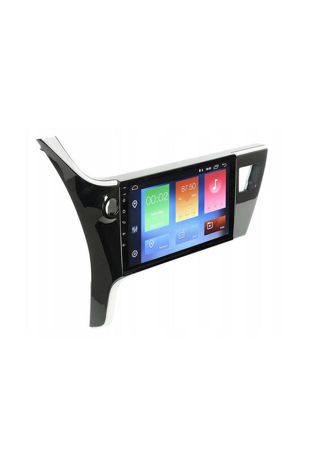 Toyota Corolla Araç Multimedya Android Ekran Carplay Double Teyp 4+64 9" 17-18 Black BLUEWAY - 2
