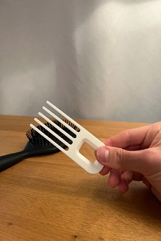 2 Adet Saç Fırçası Tarak Kıl Saç Temizleme Aparatı - Tarak Temizleme Aparatı - 8