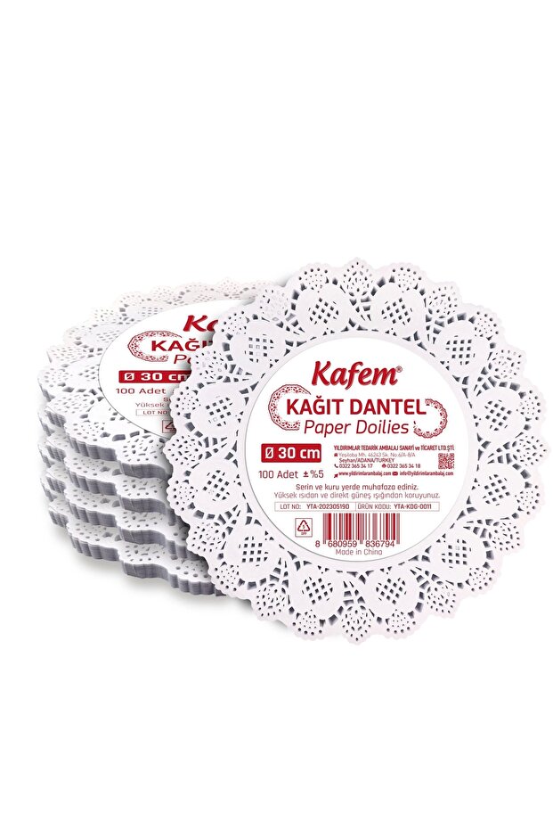 Dantel Kağıt 30 Cm (100 Adet) - 2