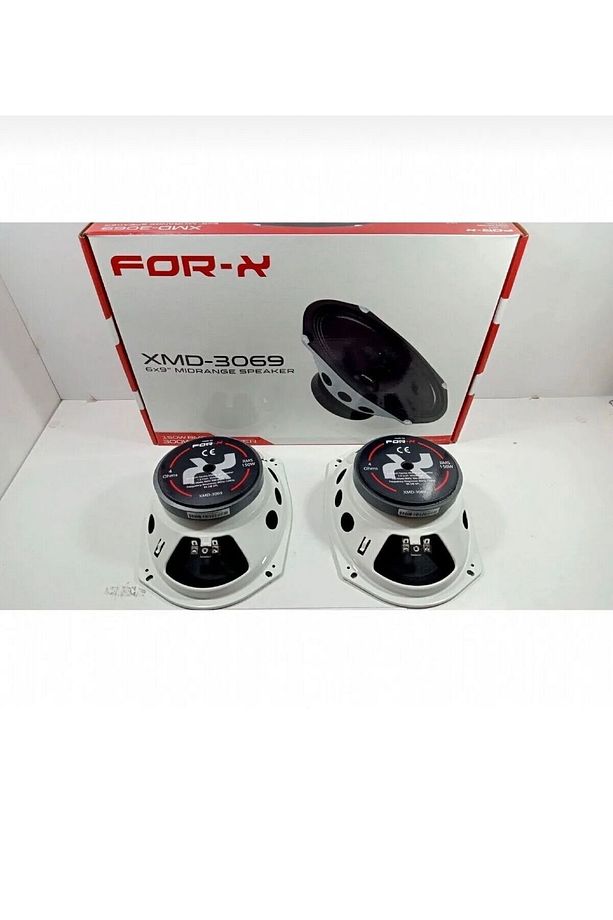 Xmd-3069 Oval Midrange Iki Takım 300wat Reis Anfi 4 Kanllı 4x100rms - 2