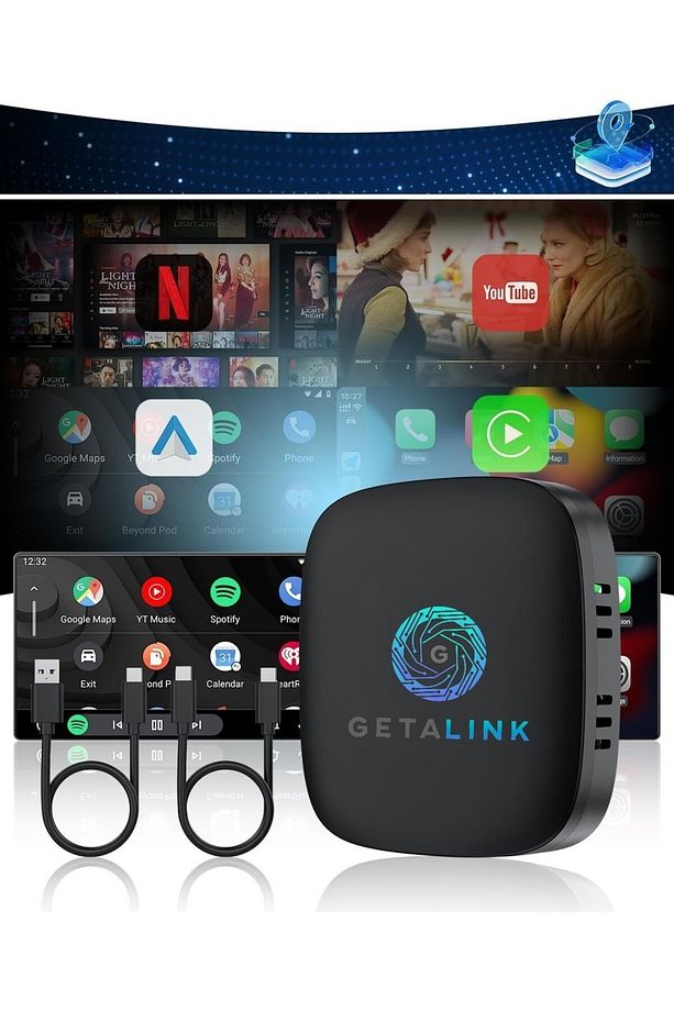 Android Ai Box 2gb-ram 16gb-rom Androıd13 Carplay Androidauto Netflix Youtube - 1