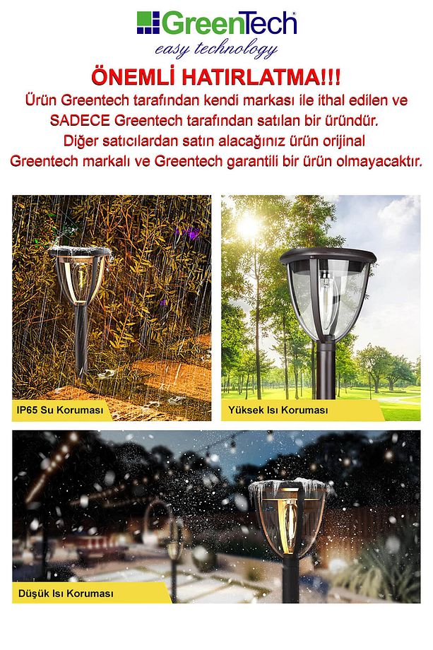 Güneş Enerjili Led Aydınlatma (2 Adet) / GT-SL21 - 3
