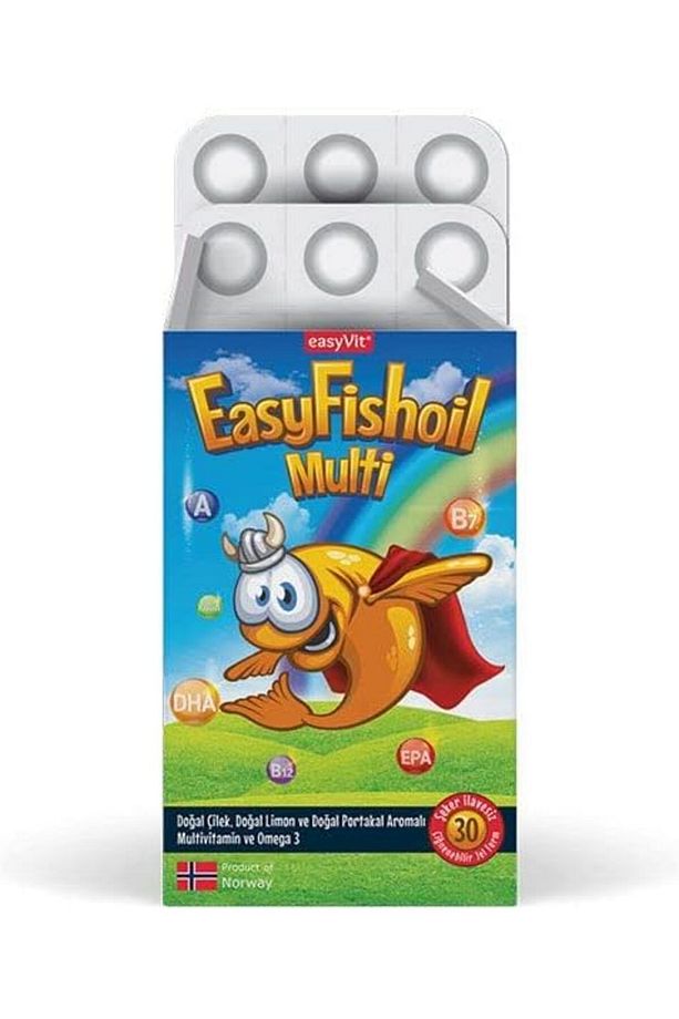 Easyfishoil Multi Omega 3 30 Çiğnenebilir Jel Form - 2