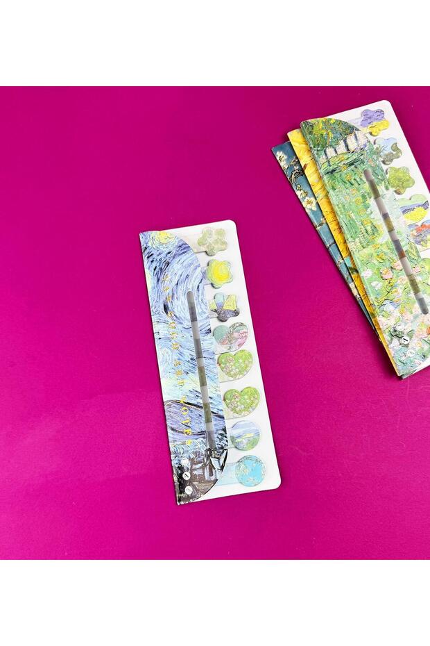 Van Gogh Tasarımlı Post-it - 5