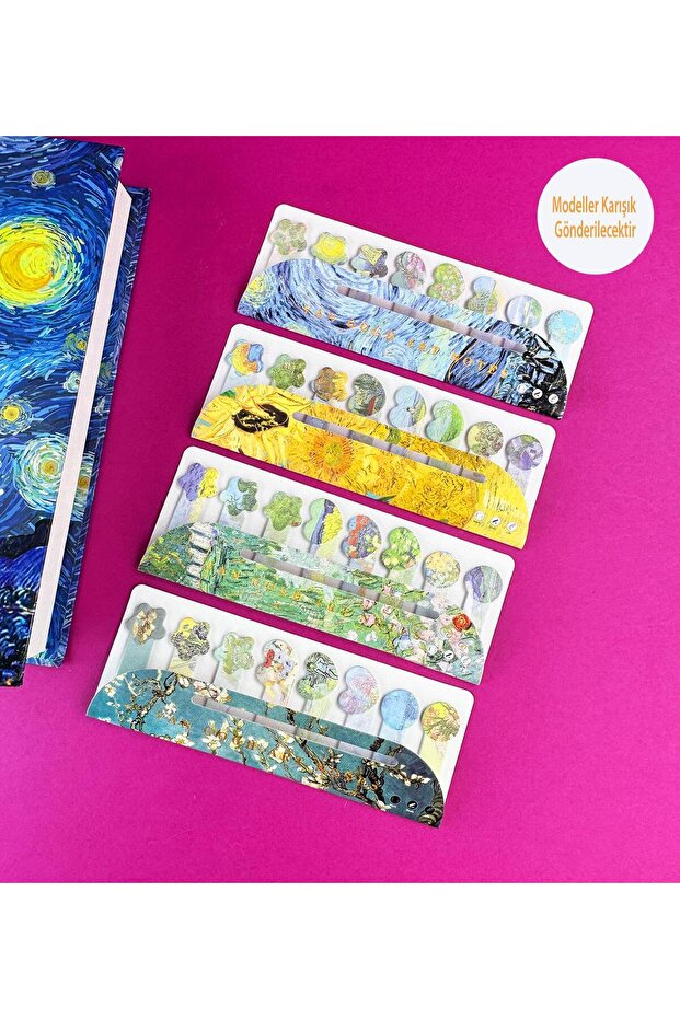 Van Gogh Tasarımlı Post-it - 1