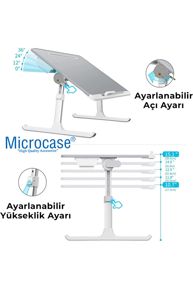 Yükseklik ve Eğim Ayarlı Masa ve Sehpa Ayak Takımı 2 Adet - AL5055 - 4