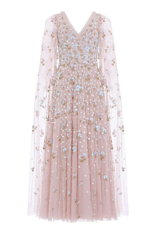 Dahlia Ditsy Ankle Length Dress