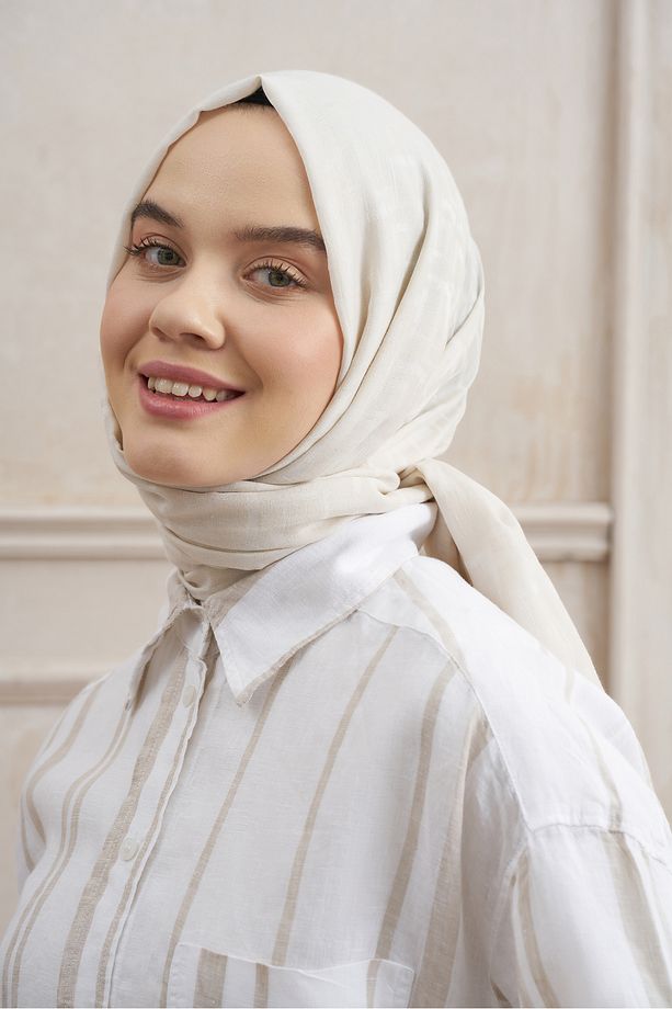 ALİZE SERİSİ KARE DESEN ŞAL - SİYAH - 2