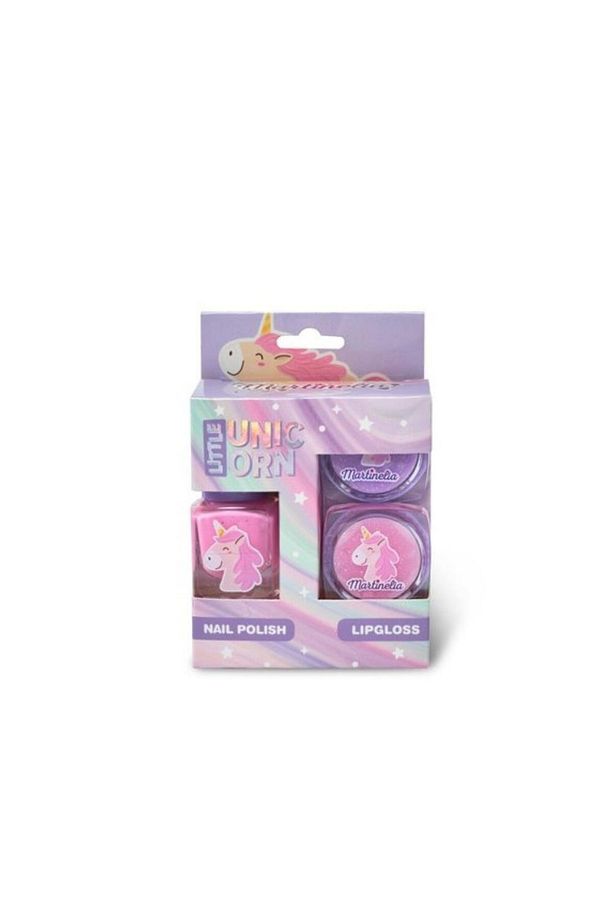 Çok Renkli Little Unicorn Kız Çocuk 3'lü Makyaj Seti - 1