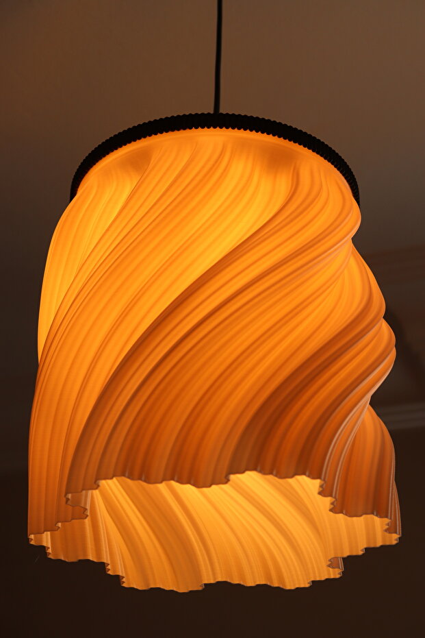 3D Baskı Nebula Sarkıt Avize - 3