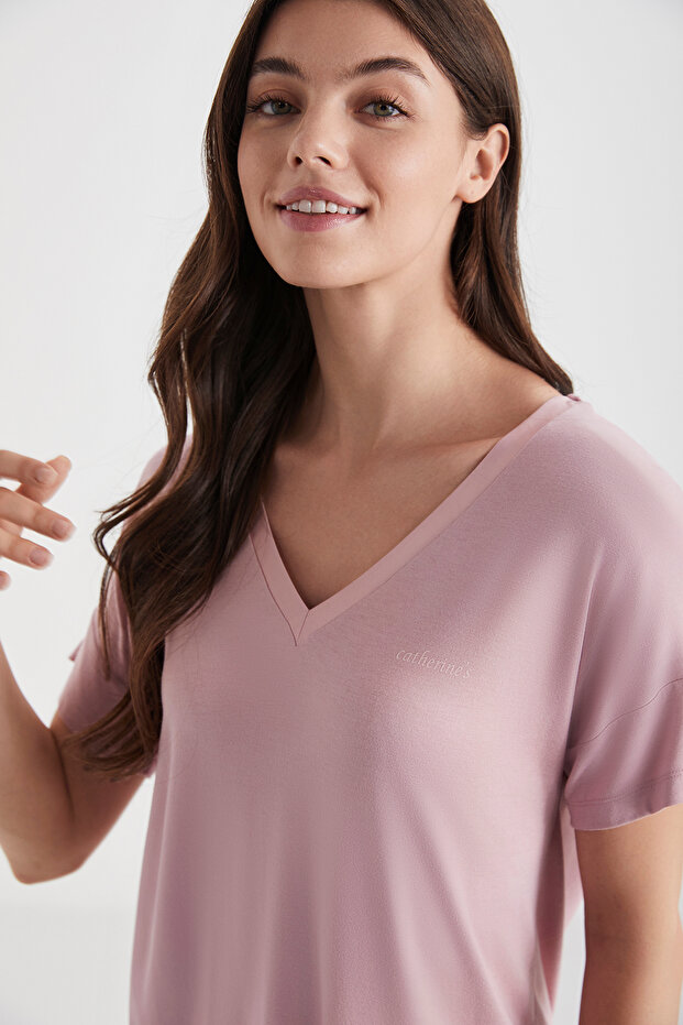 طقم بيجامة ناعم الملمس - 3