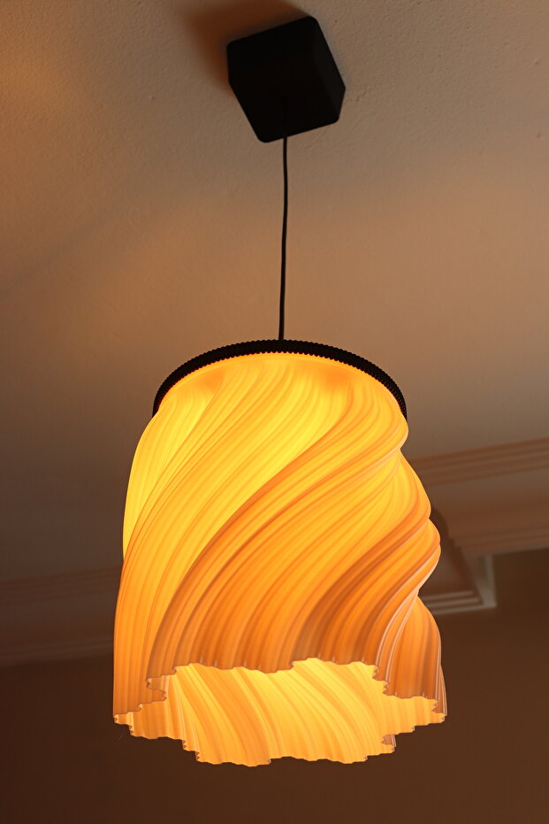 3D Baskı Nebula Sarkıt Avize - 5