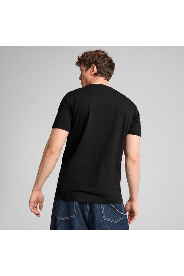 Tričko Puma Graphics Texting Tee, Black, Men - 2