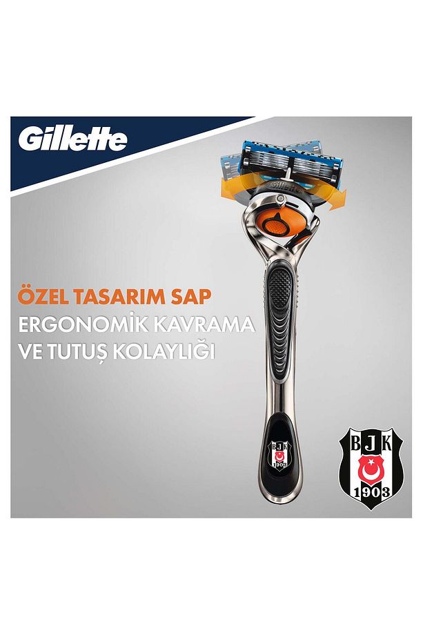 Fusion Proglide Makine + 4'lü Yedek Bıçak Beşiktaş Özel Seri - 8